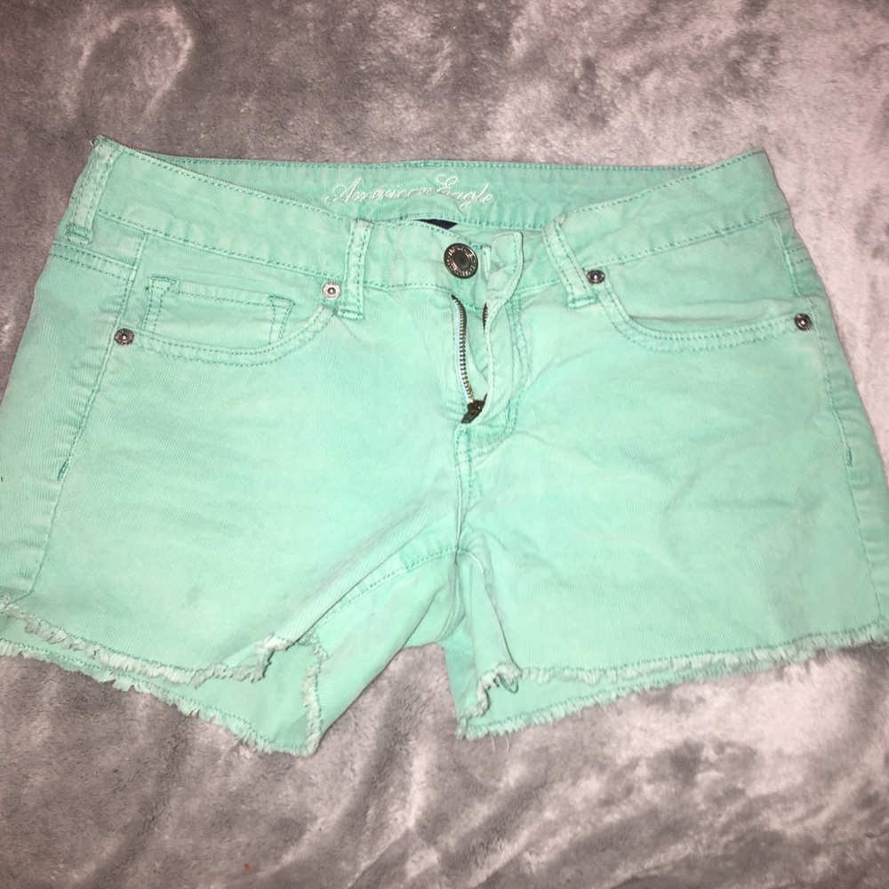 American Eagle Teal Shorts